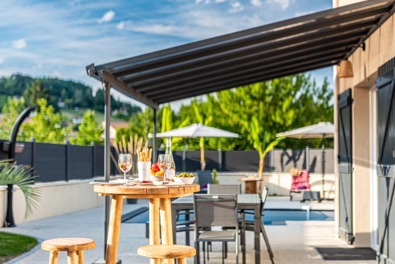 Villa Des Oliviers Sublime Villa Avec Piscine Chauffee Et Privee Et Baby Foot Bon-Encontre 外观 照片