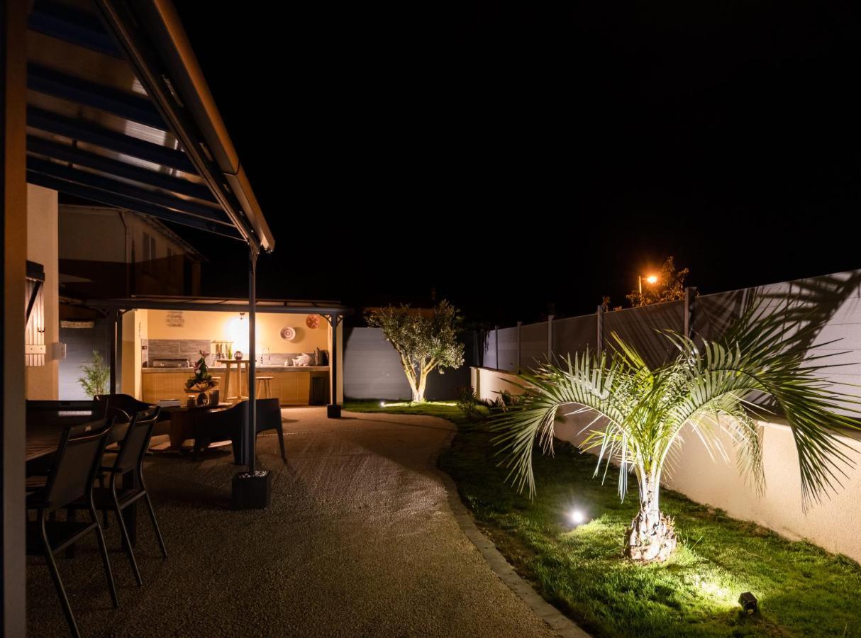 Villa Des Oliviers Sublime Villa Avec Piscine Chauffee Et Privee Et Baby Foot Bon-Encontre 外观 照片