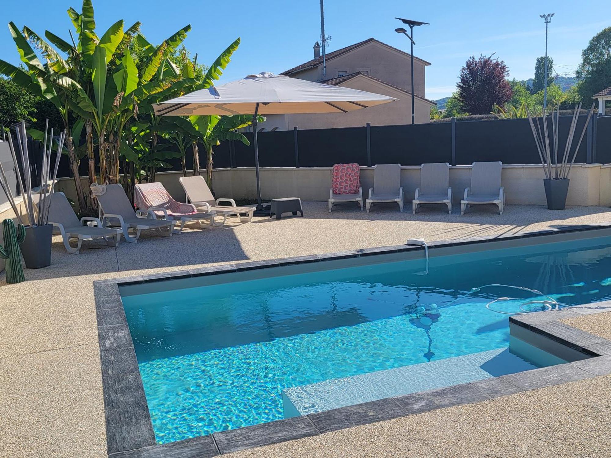 Villa Des Oliviers Sublime Villa Avec Piscine Chauffee Et Privee Et Baby Foot Bon-Encontre 外观 照片